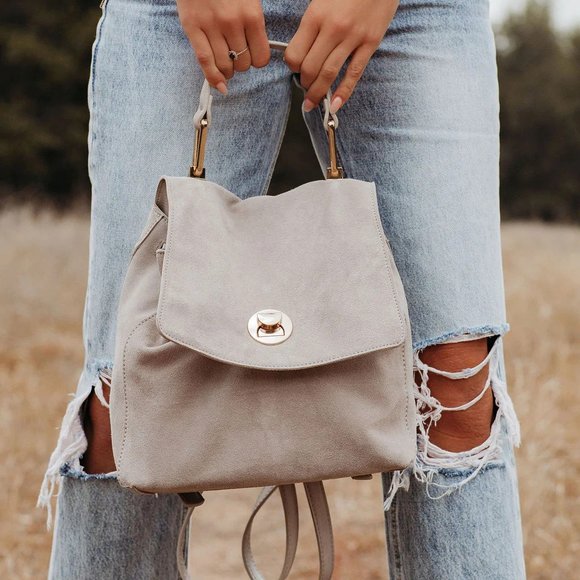 JANINE BACKPACK - DOVE GREY - Picture 6 of 6